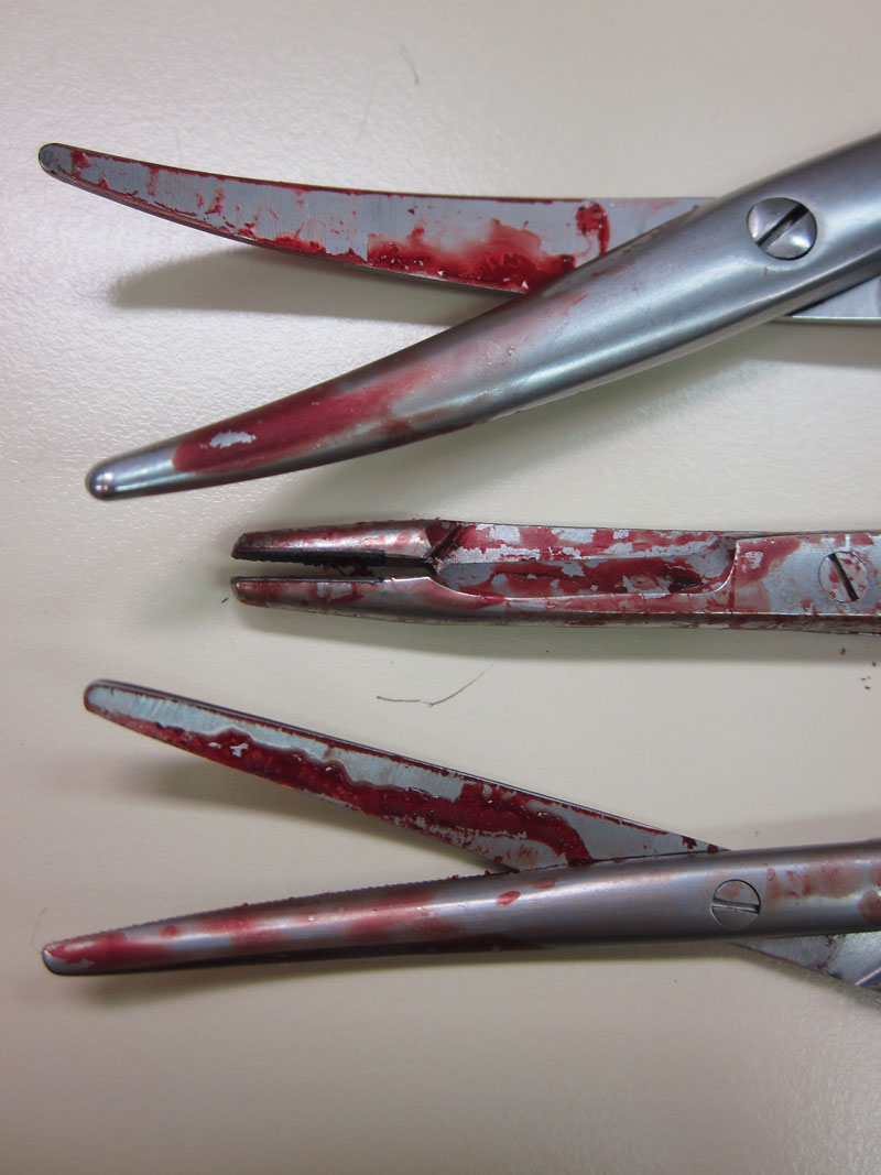 Blood damages instruments
