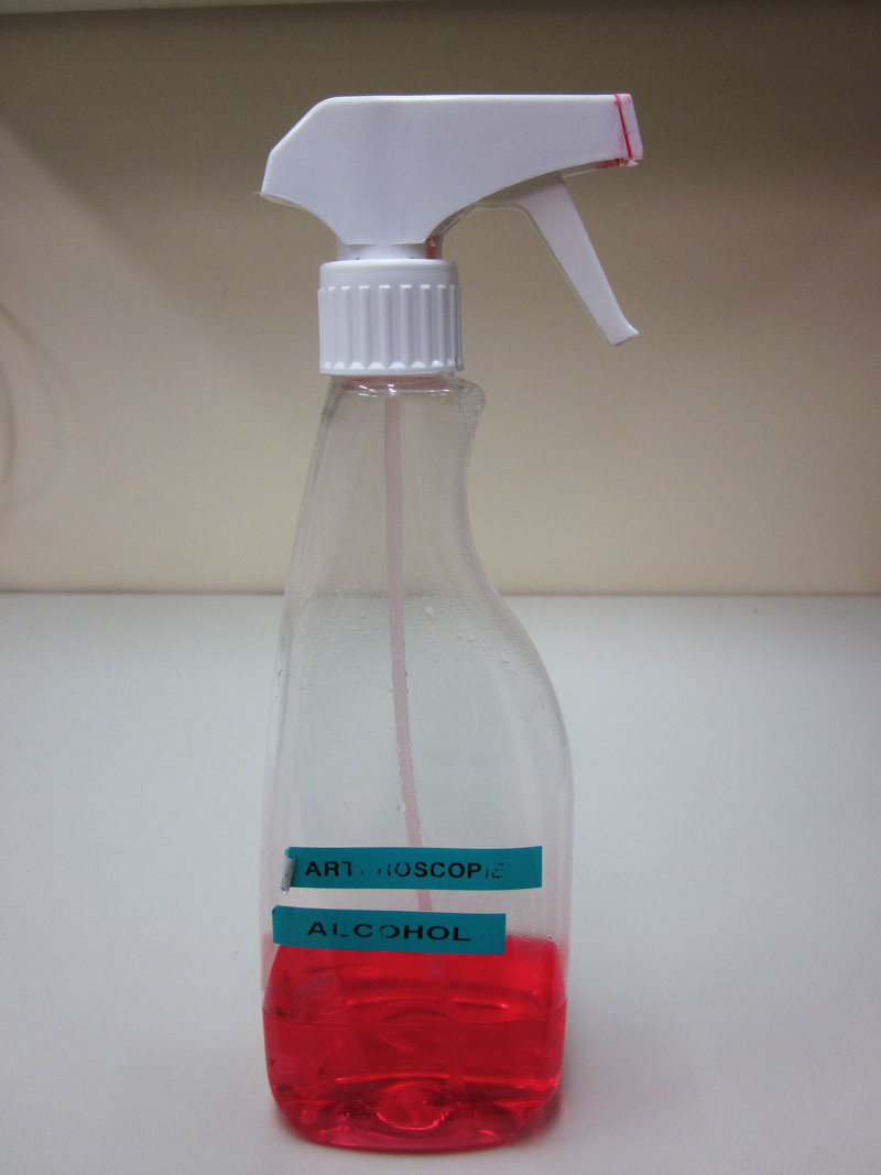Secondary containers should be labeled correctly.
