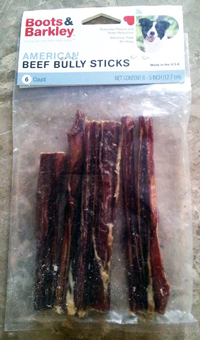 Boots & Barkley Bully Sticks Recalled Due To Salmonella