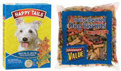 Supervalu Recalls Dog Biscuits