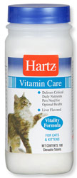 Hartz Recalls Vitamin Care For Cats
