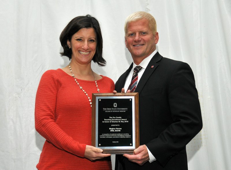 Ohio Vet School Honors Faculty Members