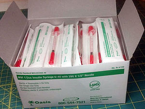Med-Vet Issues Limited Recall of Insulin Syringes