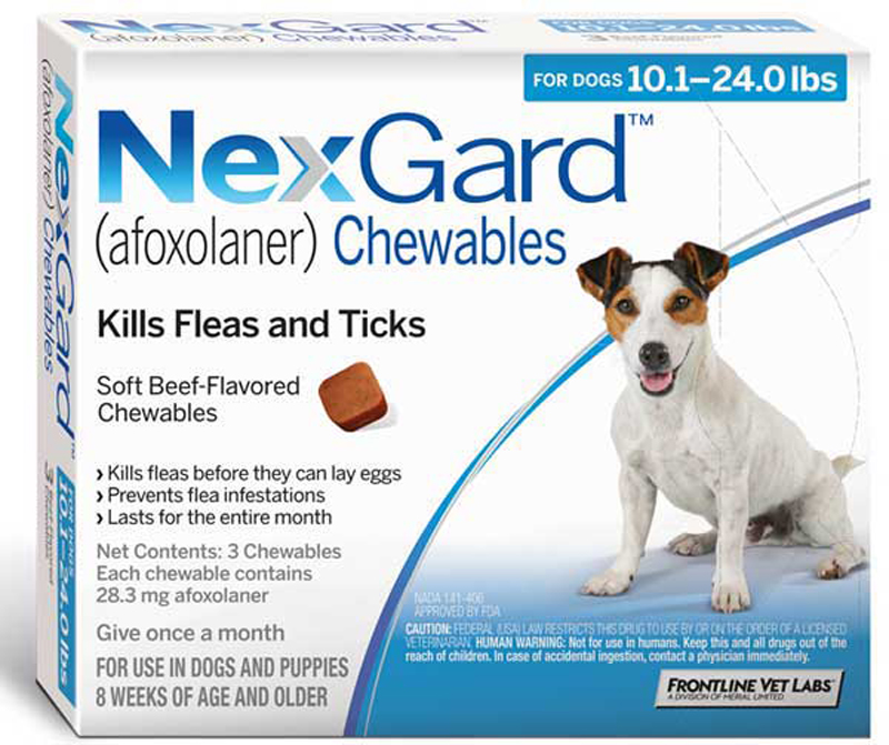 Merial's NexGard Now Indicated Against 2 More Ticks