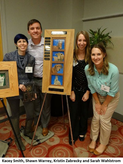 Ohio Vet Students Win First Place in Animal Welfare Assessment Contest