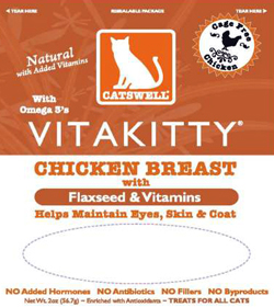 VitaKitty Chicken Treats Subject To Limited Recall