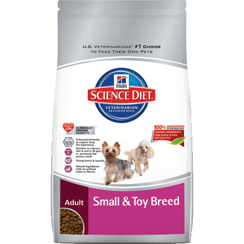 Hill's Recalls 62 Bags Of Small & Toy Breed Dog Food