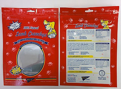 Some Lamb Crunchys Dog Treats Recalled