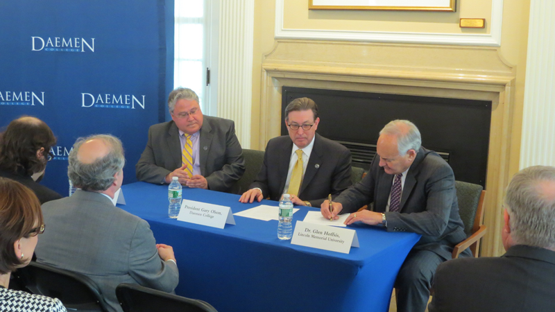 Lincoln Memorial Partners with Daemen College