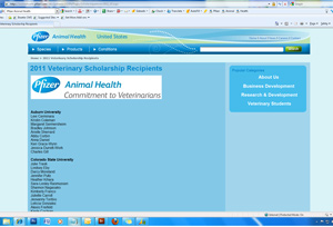 Pfizer Animal Health Awards $750,000 In Veterinary Scholarships