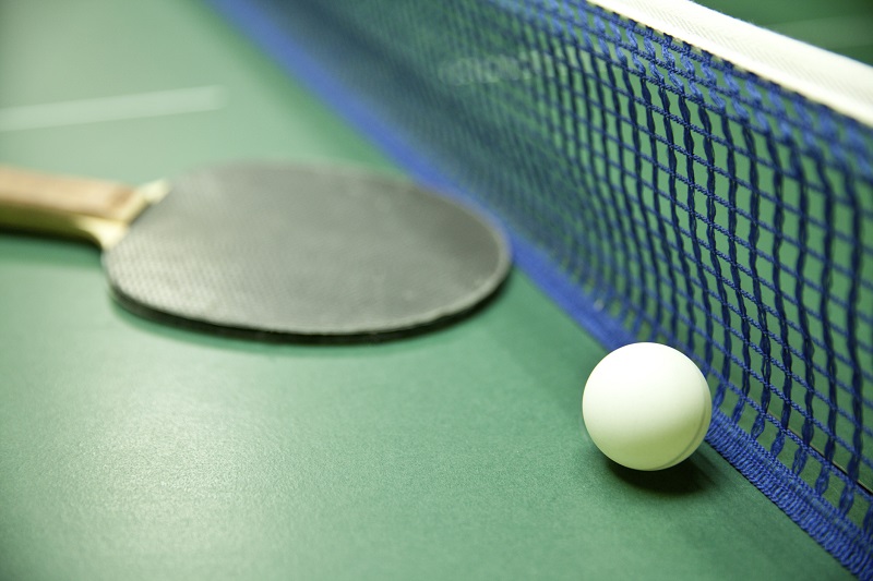 Veterinarians Play Table Tennis to Raise Funds for Charity
