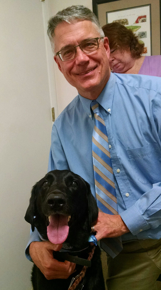 Nearly 7,500 service animals received free eye exams in May