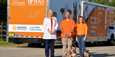 UF VETS unveils new $150,000 disaster response vehicle