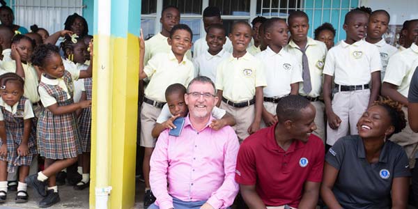 RUSVM donates school supplies to local students