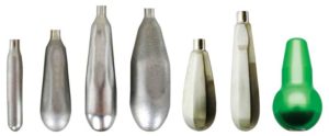 Elevator handles are available in a variety of sizes, shapes, and weights. The second and fifth handles from the left are the most popular and are often referred to as “stubby” handles.