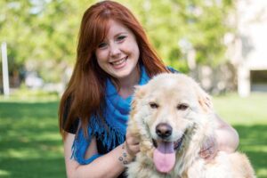 Photo ©Caitlin Taylor, WCVM Erin Wasson, Western College of Veterinary Medicine’s (WCVM’s) veterinary social worker. Photo ©Caitlin Taylor, WCVM