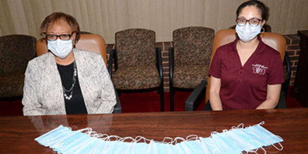 Tuskegee U veterinary students gifted PPE