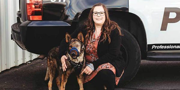5 Questions With… Jesyka Melcher Morrison, DVM, caregiver for the Moses Lake Police Department’s K9 unit