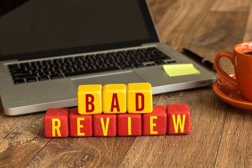 When bad reviews happen to good veterinarians