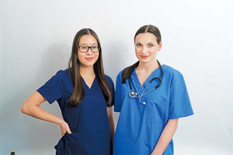 Photo by Sarah Said Women are becoming more of a voice in the working world, especially in veterinary medicine. Photo by Sarah Said