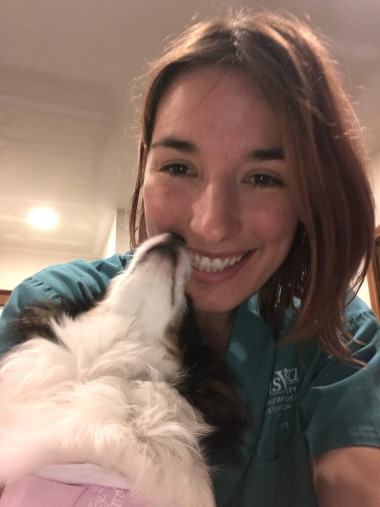 Natacha Bessay-Torfs, DVM, took home OAVT’s Veterinarian Appreciation Award.