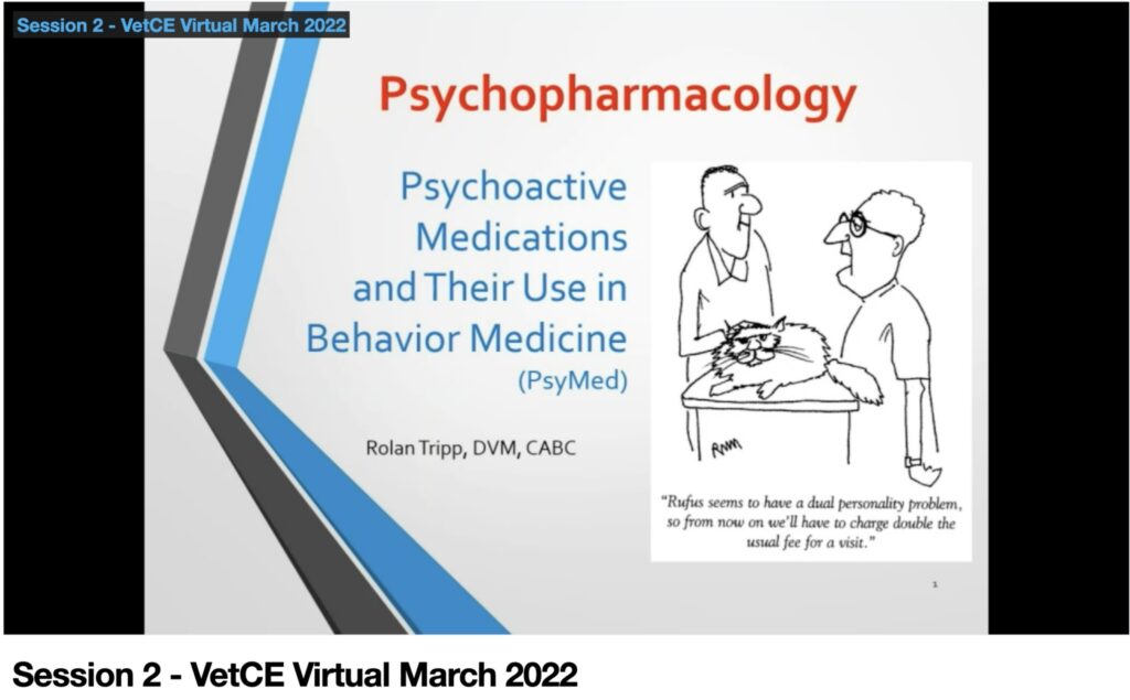 Psychoactive Medications & Their Use in Behavior Medicine
