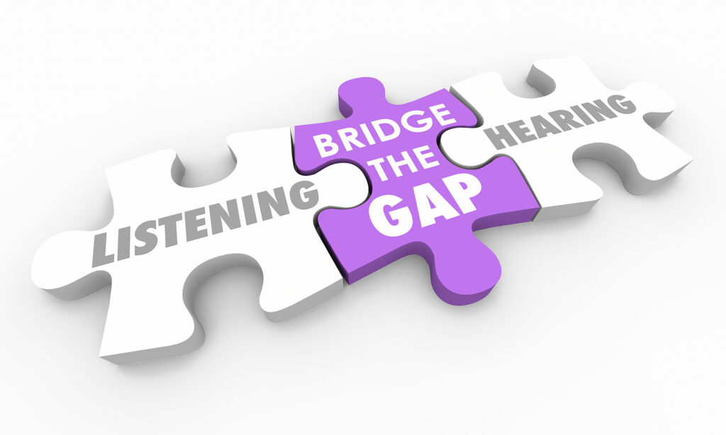 Hearing is a sense; listening is a skill