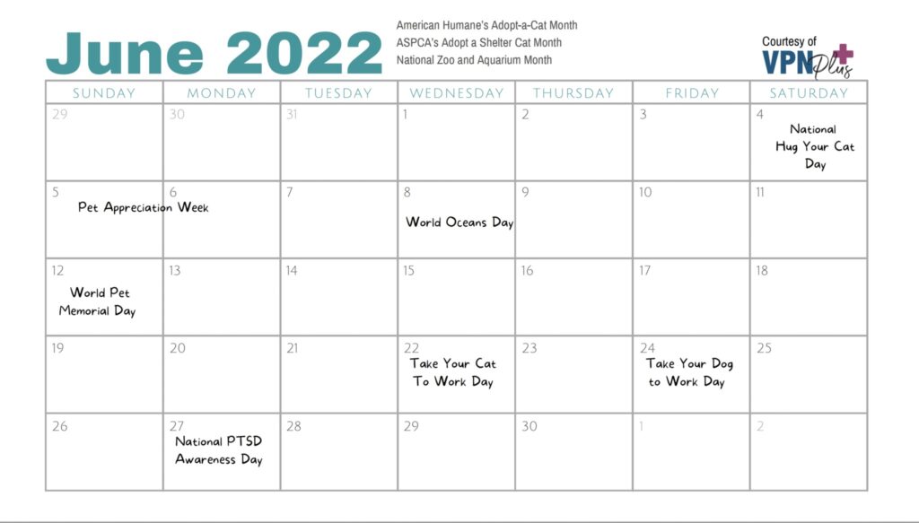 June animal-related holidays — for dog dads and more!