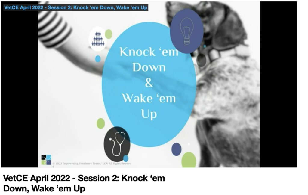 Knock ’em Down, Wake ’em Up