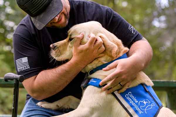 $85,000 donation celebrates National Service Dog Month