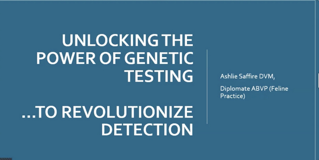 Unlocking the Power of Genetic Testing To Revolutionize Detection of Feline Disease 