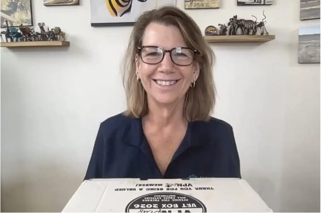 2026 Vet Box unboxing video with NAVTA president