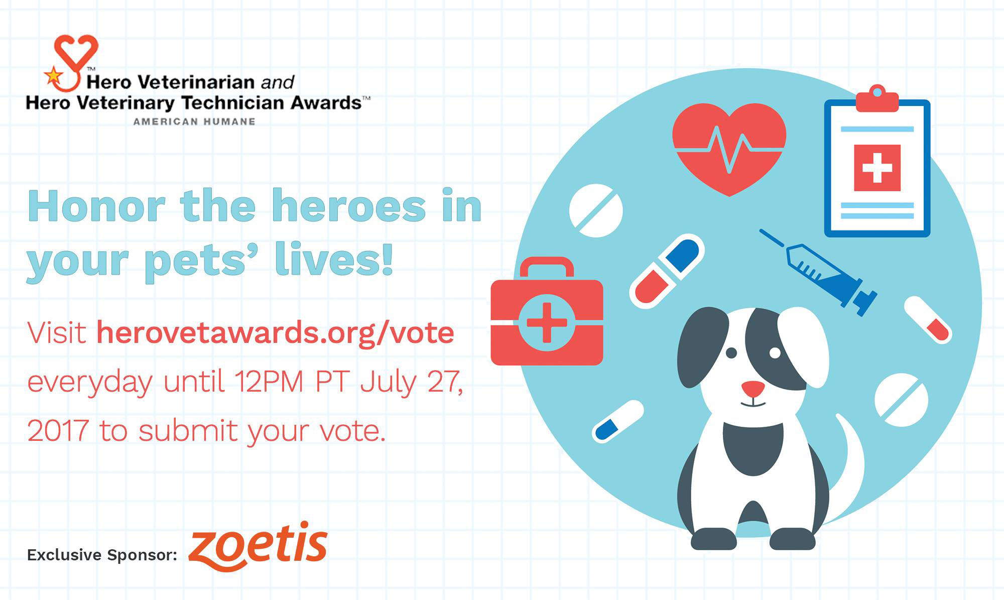Voting Now Open to Choose Hero Veterinarian, Vet Tech Veterinary